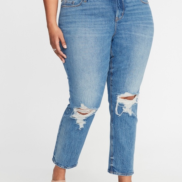 old navy power straight high rise